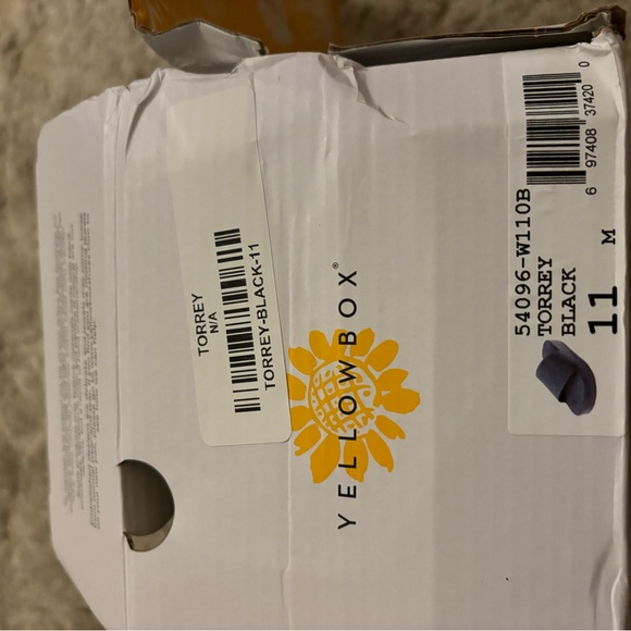 Black Yellow Box The Torrey Slides size 11 - Picture 4 of 6